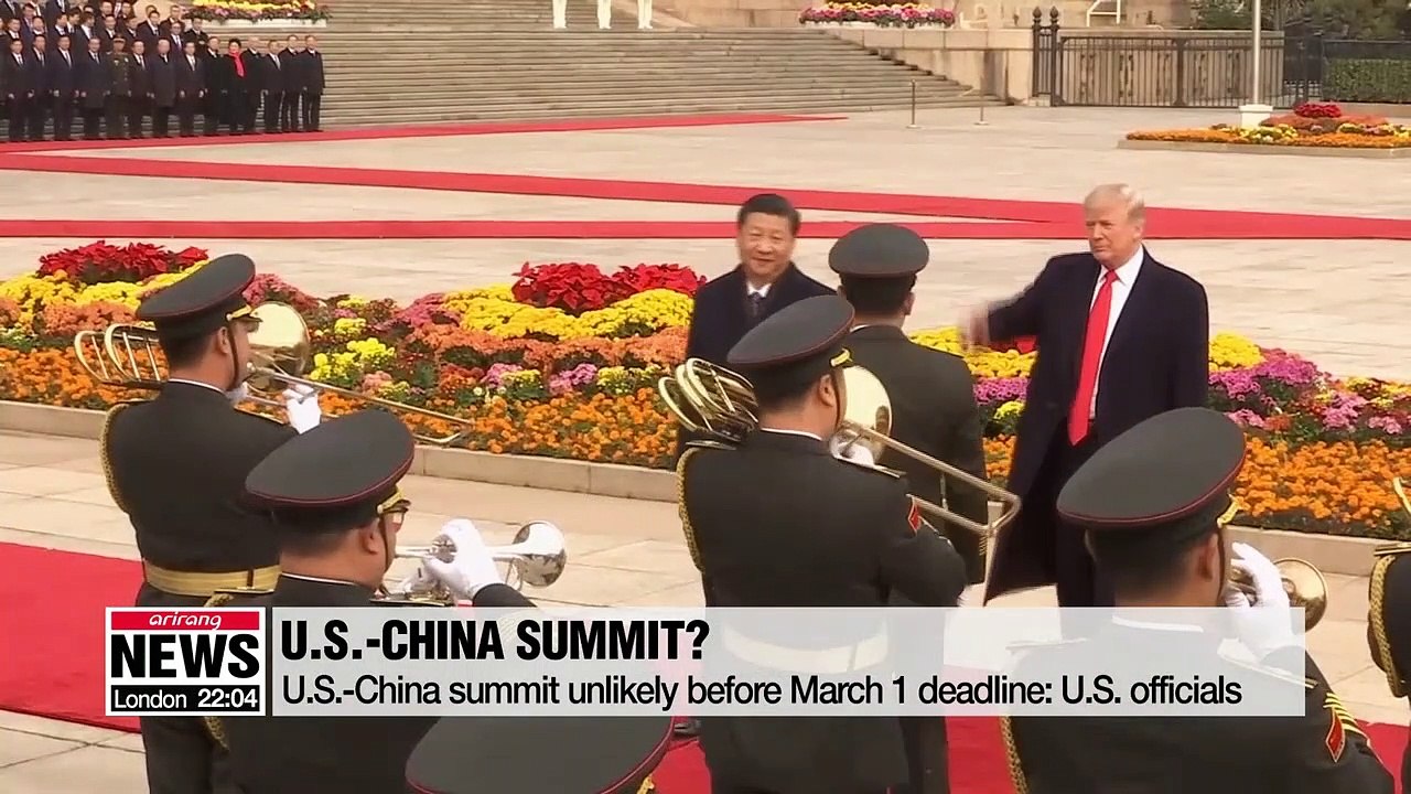 Trump, Xi unlikely to meet before March 1st trade deadline: U.S. officials