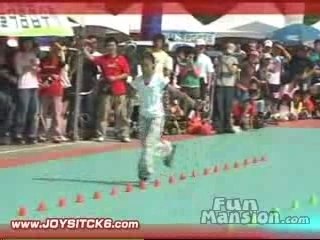 Rollers slalom