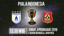 Jadwal Live Leg 2 Piala Indonesia Persipura Jayapura Vs Persidago, JUmat Pukul 13.30 WIB