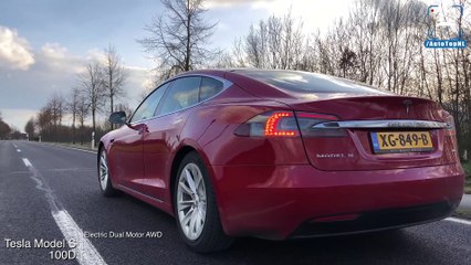 2019 Tesla Model S 100D 0-247km/h ACCELERATION by AutoTopNL