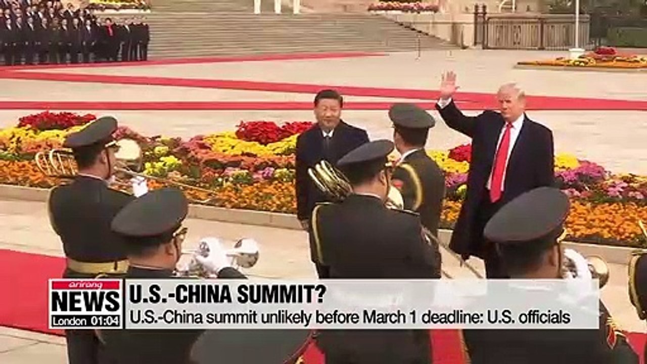 Trump, Xi unlikely to meet before March 1st trade deadline: U.S. officials