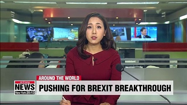 May pushes for legally binding changes to Brexit deal in Brussels