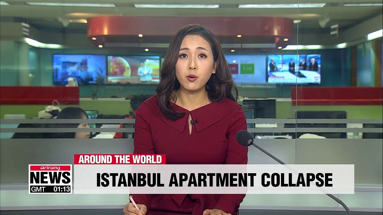 5-year-old girl rescued from rubble of apartment collapse in Istanbul