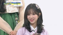 [Weekly Idol EP.393] What is the proverb EUNHA knows?! (EUNHA is so cuteㅠㅠ)