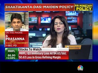 A Prasanna of I-Sec PD on RBI's Monetary Policy