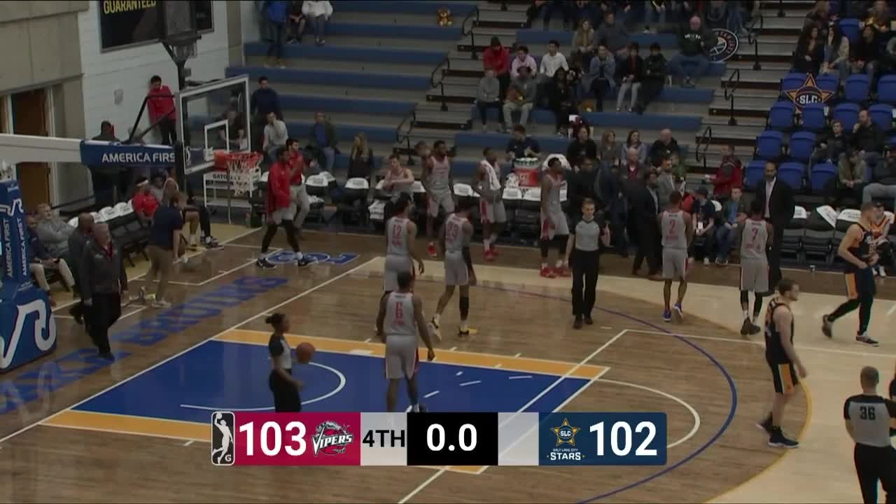 Stephaun Branch Posts 20 points & 10 rebounds vs. Rio Grande Valley Vipers