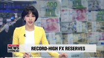S. Korea's foreign exchange reserves hit record high in January
