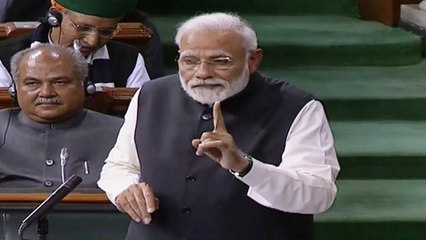 'Mahagathbandhan is mahamilavat': PM Modi's speech in Lok Sabha | Oneindia News