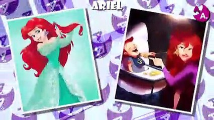 PRINCESSES DISNEY VERSION MAMANS | PRINCESSES DISNEY AVANT ET APRÈS 2017 | TOUS LES PERSONNAGES