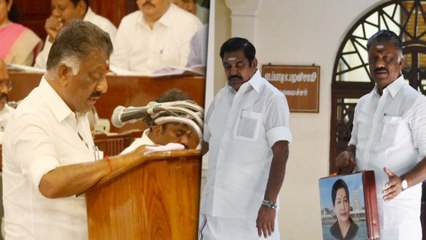 8-ஆவது முறையாக தமிழக பட்ஜெட்டை தாக்கல் செய்தார் ஓ.பன்னீர் செல்வம்- வீடியோ