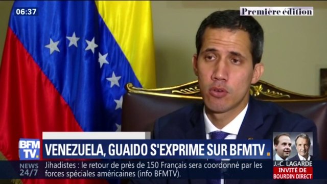 Juan Guaido: Au Venezuela, on ne peut que survivre avec grande difficulté