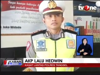 Tak Terima Ditilang, Pemuda Ini Rusak Motor Kekasihnya