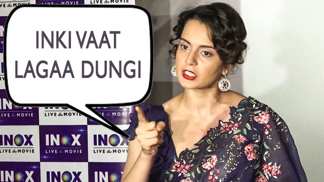 Inki Vaat Lagaa Dungi, I’ll expose each and everyone in Bollywood, Swears Kangana Ranaut