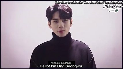 [ENG SUB] 190207 Ong Seongwu Official Fancafe Greeting by Therefore Subs