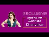 Amruta Khanvilkar Fun Rapid Fire!