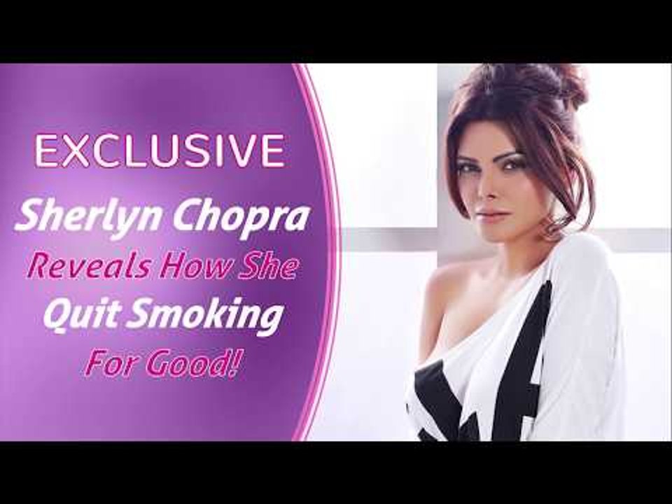 Want to Quit Smoking? Here's How Sherlyn Chopra Did it