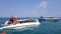 Tourists Rescued After Speedboat Capsizes Off Thai Island