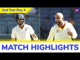 IND vs AUS 2nd Test 2018 Day 4 Stats Highlights: Hosts in Control as India Lose Half the Side