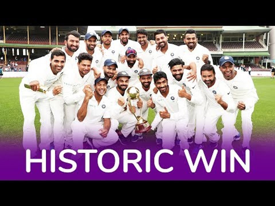 Historic 2-1 Series Win for India vs Australia: 4th Test Stats Highlights