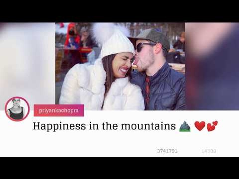 Priyanka Chopra, Nick Jonas, Sophie Turner Enjoy a Snowy Super Bowl – View Pics