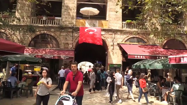 7 asırlık Hanlar Bölgesi'nin silüetine 'tarihi' dokunuş - BURSA