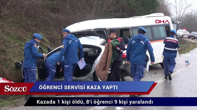Öğrenci servisi kaza yaptı: Ölü ve yaralılar var