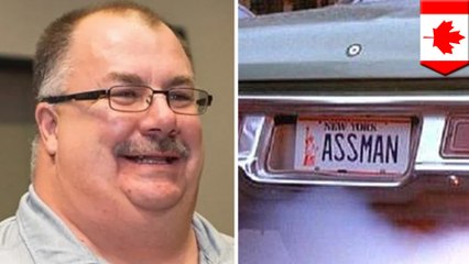 Canadian man surnamed 'Assman' denied personalized license plate