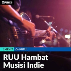 RUU Hambat Musisi Indie