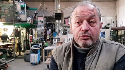 Trois questions à Michel Nurdin, artisan chaudronnier en Meurthe-et-Moselle