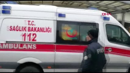 Enkazdan Kurtarılan Genç Hastaneye Getirildi