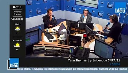 Yann Thomas président régional du syndicat des auto-écoles invité de France Bleu Occitanie