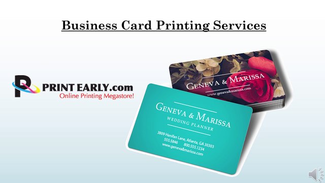Business Card Printing Services