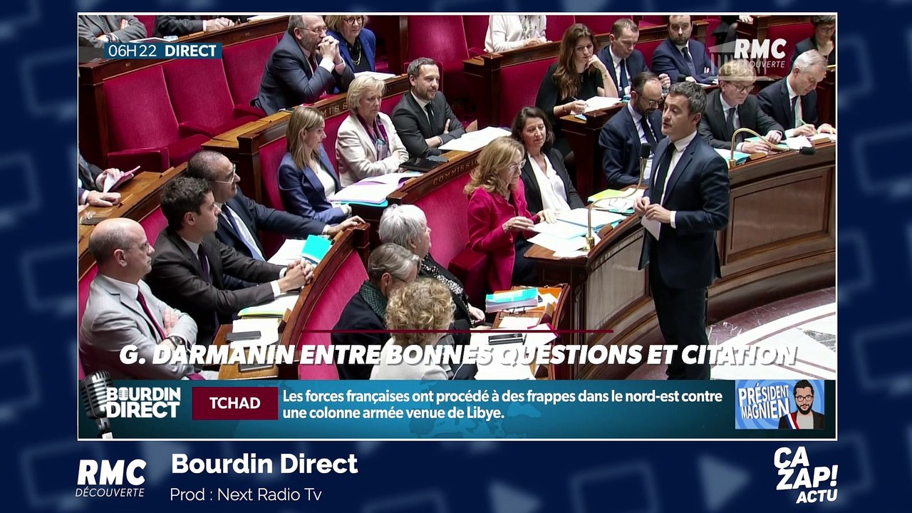 Quand Darmanin confond Coluche et Churchill - ZAPPING ACTU DU 08/02/2019