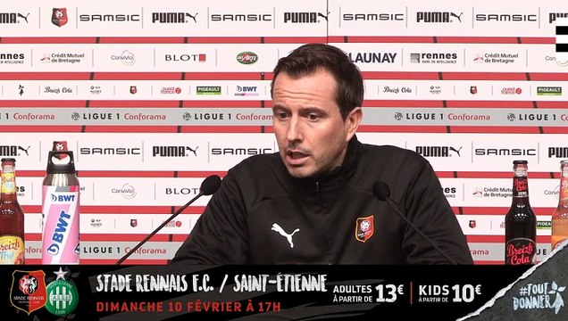 J24. Stade Rennais F.C. / Lille : conférence de presse