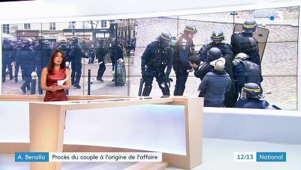 Affaire Benalla : début du procès du couple de manifestants molesté