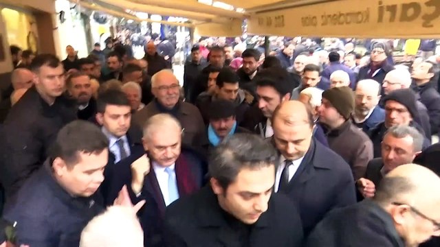 TBMM Başkanı ve AK Parti İstanbul Büyükşehir Belediye Başkanı Adayı Yıldırım - İSTANBUL