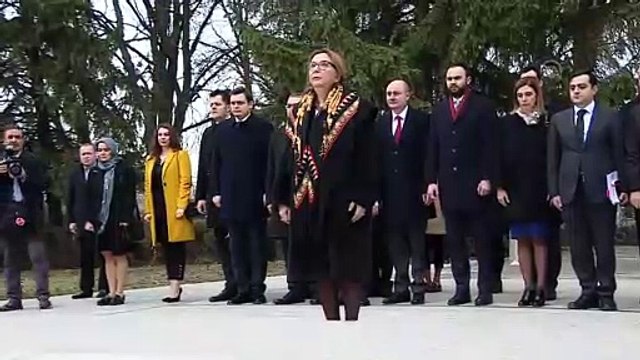 Ticaret Bakanı Pekcan, Bükreş Türk Şehitliği'ni ziyaret etti - BÜKREŞ