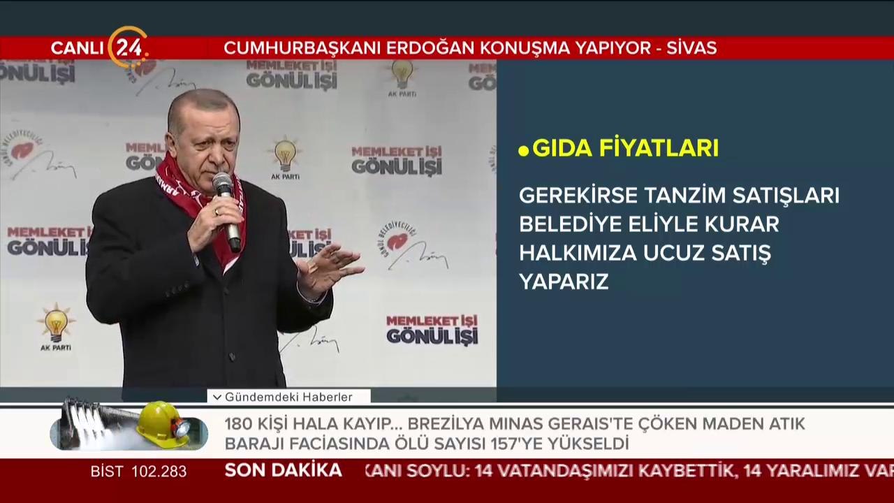 Cumhurbaşkanı Erdoğan'dan "Sivas" şiiri