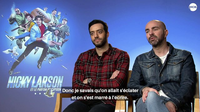 Tarek Boudali et Julien Arruti nous raconte la tournage du film Nicky Larson