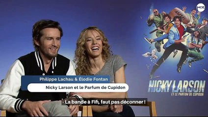 Elodie Fontan et Philippe Lacheau répondent au Club Dorothée