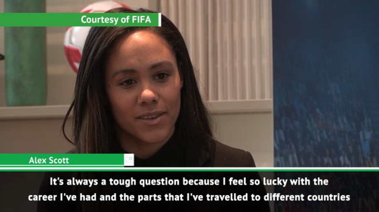 Walking the Wembley stairs was my career highlight - Alex Scott