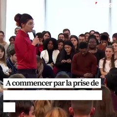 Entre interventions sérieuses et questions décalées... Les jeunes face à Macron