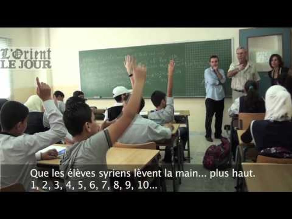 Les élèves syriens font leur rentrée au Liban - L'Orient-Le Jour