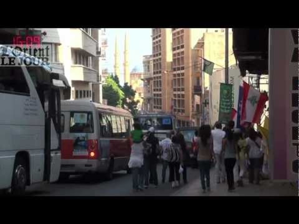Le pape célèbre la messe à Beyrouth - OLJ