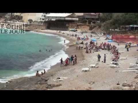 Plage publique d'al-Bahsa, à Byblos (Mont-Liban) - L'Orient-Le Jour