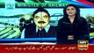 Shaikh Rasheed's failed attempt at blowing a whistle during speech