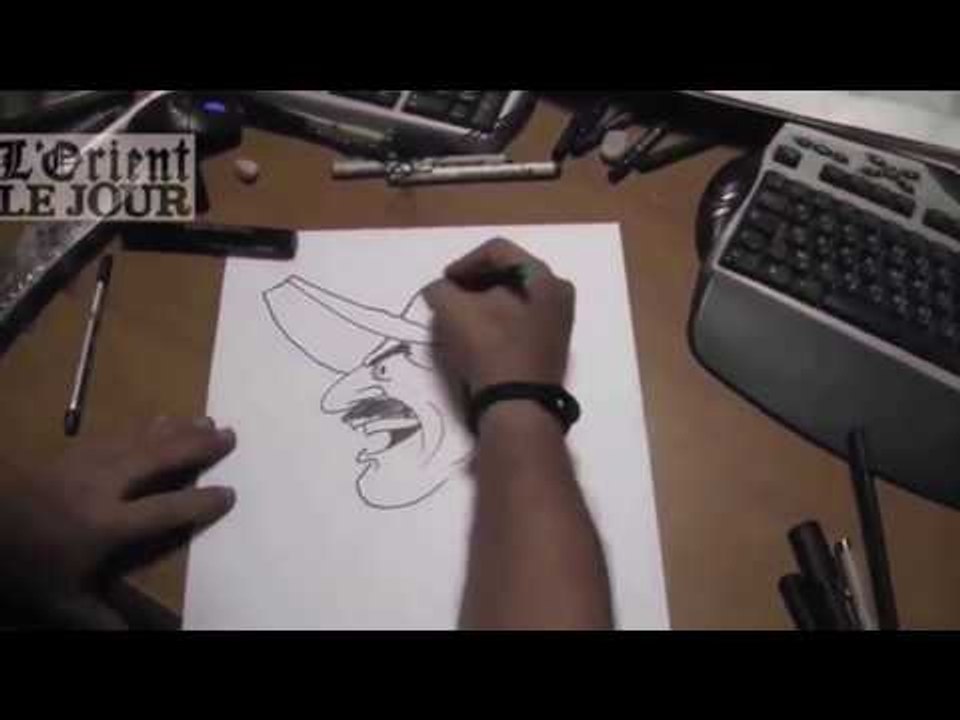 Stavro, caricaturiste libanais, son regard, son inspiration