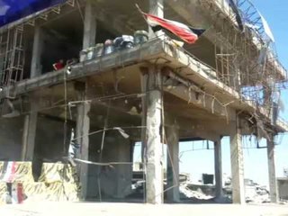 Des images de destructions à Alep-Ouest