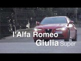 Nassib Khoury teste l'Alfa Romeo Giulia