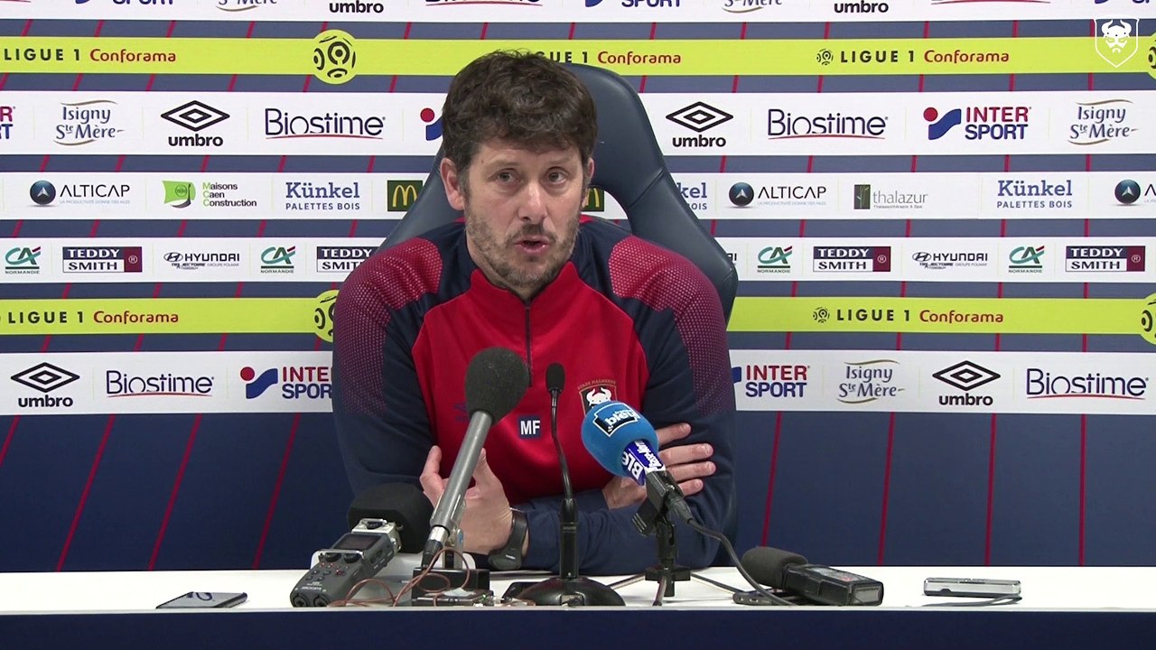 Conférence de presse avant Amiens SC / SMCaen